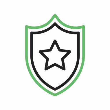 Polis rozeti vektör görüntüsü. Mobil uygulama web uygulaması ve yazdırma ortamı için uygundur.