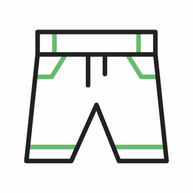 Shorts icon vector image. Suitable for mobile application web application and print media.