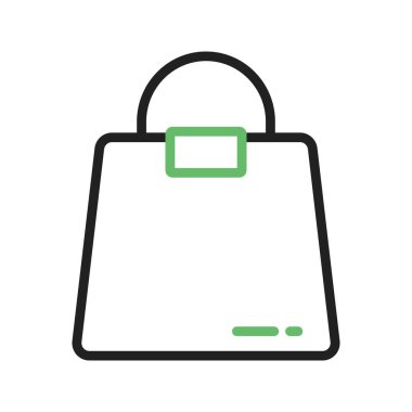 Omuz Torbası ikon vektör görüntüsü. Mobil uygulama web uygulaması ve yazdırma ortamı için uygundur.