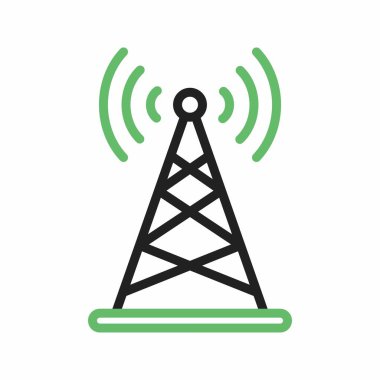 Kule ikon vektör görüntüsü. Mobil uygulama web uygulaması ve yazdırma ortamı için uygundur.