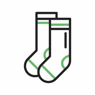 Çorap ikon vektör görüntüsü. Mobil uygulama web uygulaması ve yazdırma ortamı için uygundur.