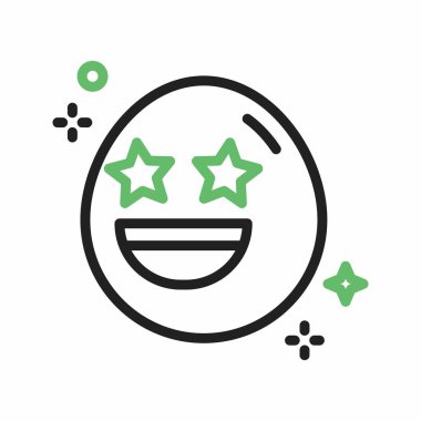 Yıldız Vuruşu simgesi vektör görüntüsü. Mobil uygulama web uygulaması ve yazdırma ortamı için uygundur.