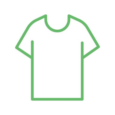 T-Shirt ikon vektör görüntüsü. Mobil uygulama web uygulaması ve yazdırma ortamı için uygundur.