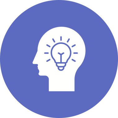 Beyin fırtınası ikon vektör görüntüsü. Mobil uygulama web uygulaması ve yazdırma ortamı için uygundur.