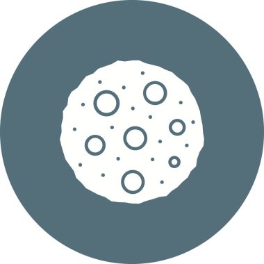 Kurabiye simgesi vektör görüntüsü. Mobil uygulama web uygulaması ve yazdırma ortamı için uygundur.