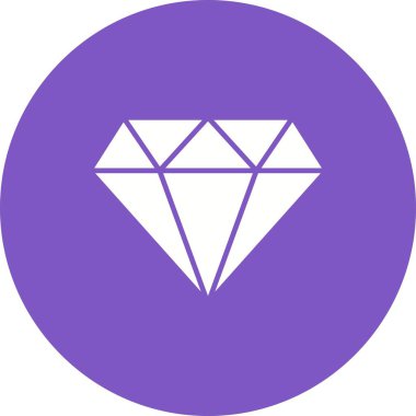 Gem Stone ikon vektör görüntüsü. Mobil uygulama web uygulaması ve yazdırma ortamı için uygundur.