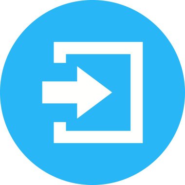 Girdi Sembolleri simge vektör resmi. Mobil uygulama web uygulaması ve yazdırma ortamı için uygundur.