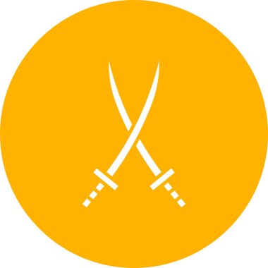 Katana ikon vektör görüntüsü. Mobil uygulama web uygulaması ve yazdırma ortamı için uygundur.
