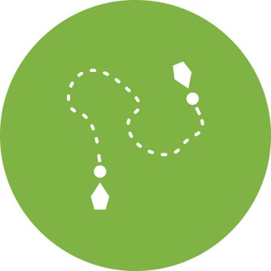 Kusari Fundo simgesi vektör görüntüsü. Mobil uygulama web uygulaması ve yazdırma ortamı için uygundur.