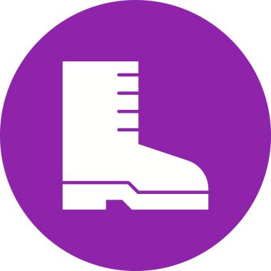 Uzun Boots simgesi vektör görüntüsü. Mobil uygulama web uygulaması ve yazdırma ortamı için uygundur.