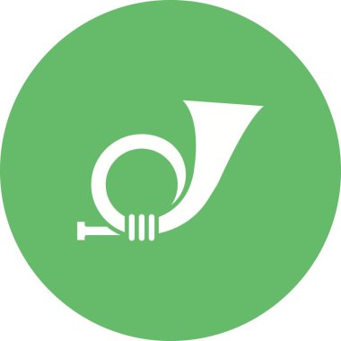 Posta Horn simgesi vektör görüntüsü. Mobil uygulama web uygulaması ve yazdırma ortamı için uygundur.