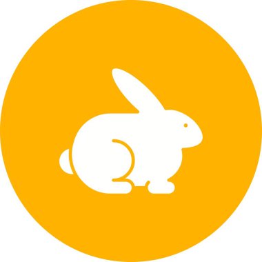 Rabbit icon vector image. Suitable for mobile application web application and print media.