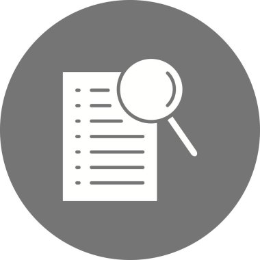 Simge vektör resmini araştır. Mobil uygulama web uygulaması ve yazdırma ortamı için uygundur.