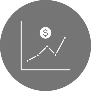 Simge vektör görüntüsünü yükselt. Mobil uygulama web uygulaması ve yazdırma ortamı için uygundur.