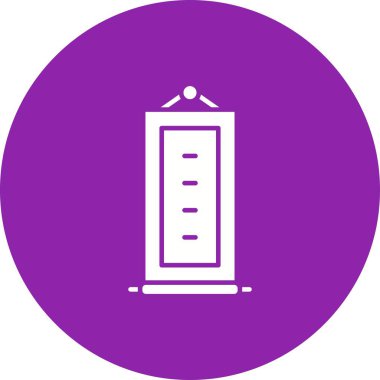 Simge vektör resmini kaydır. Mobil uygulama web uygulaması ve yazdırma ortamı için uygundur.