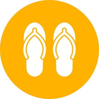 Terlik ikonu vektör görüntüsü. Mobil uygulama web uygulaması ve yazdırma ortamı için uygundur.