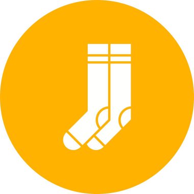 Çorap ikon vektör görüntüsü. Mobil uygulama web uygulaması ve yazdırma ortamı için uygundur.