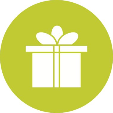 Özel Hediye ikonu vektör görüntüsü. Mobil uygulama web uygulaması ve yazdırma ortamı için uygundur.