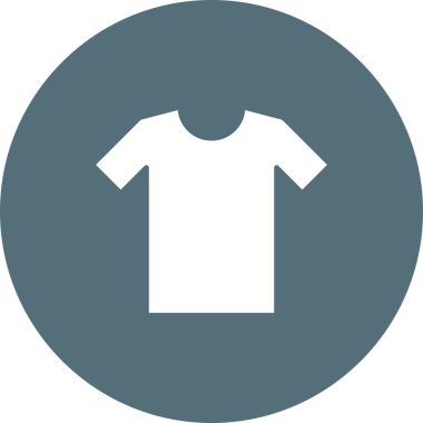 T-Shirt ikon vektör görüntüsü. Mobil uygulama web uygulaması ve yazdırma ortamı için uygundur.