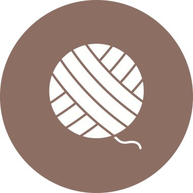 İplik simgesi vektör resmi. Mobil uygulama web uygulaması ve yazdırma ortamı için uygundur.