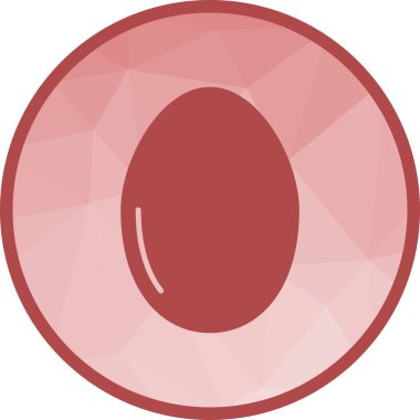 Yumurta simgesi vektör görüntüsü. Mobil uygulama web uygulaması ve yazdırma ortamı için uygundur.