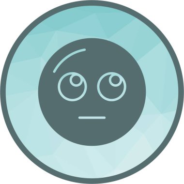 Rolling Eyes ikon vektör görüntüsü olan yüz. Mobil uygulama web uygulaması ve yazdırma ortamı için uygundur.