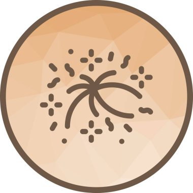 Havai fişek ikon vektör görüntüsü. Mobil uygulama web uygulaması ve yazdırma ortamı için uygundur.