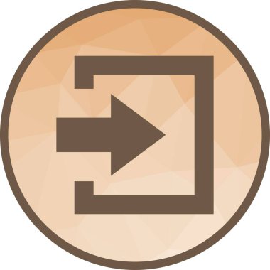 Girdi Sembolleri simge vektör resmi. Mobil uygulama web uygulaması ve yazdırma ortamı için uygundur.