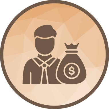 Yatırım simgesi vektör görüntüsü. Mobil uygulama web uygulaması ve yazdırma ortamı için uygundur.