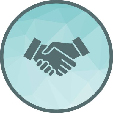 Ortaklık simgesi vektör görüntüsü. Mobil uygulama web uygulaması ve yazdırma ortamı için uygundur.