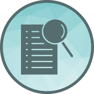 Simge vektör resmini araştır. Mobil uygulama web uygulaması ve yazdırma ortamı için uygundur.