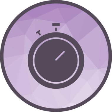 Kronometre ikon vektör görüntüsü. Mobil uygulama web uygulaması ve yazdırma ortamı için uygundur.