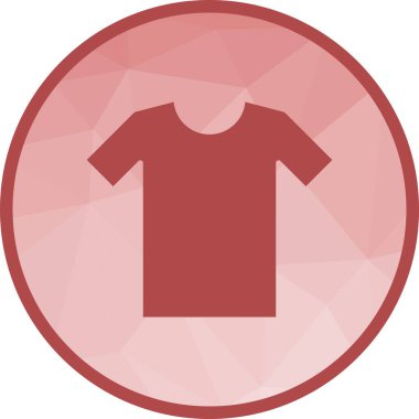 T-Shirt ikon vektör görüntüsü. Mobil uygulama web uygulaması ve yazdırma ortamı için uygundur.