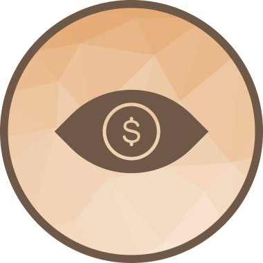 Vision icon vector image. Suitable for mobile application web application and print media.