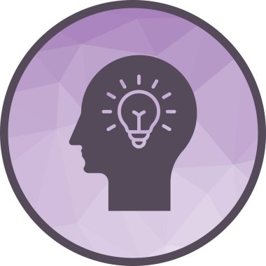 Vizyon simgesi vektör görüntüsü. Mobil uygulama web uygulaması ve yazdırma ortamı için uygundur.