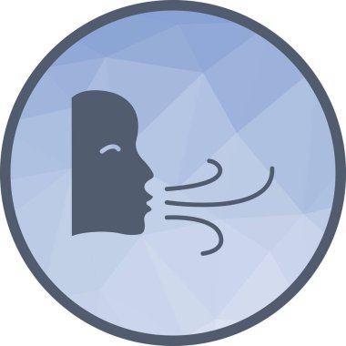 Rüzgâr Yüzü ikon vektör görüntüsü. Mobil uygulama web uygulaması ve yazdırma ortamı için uygundur.