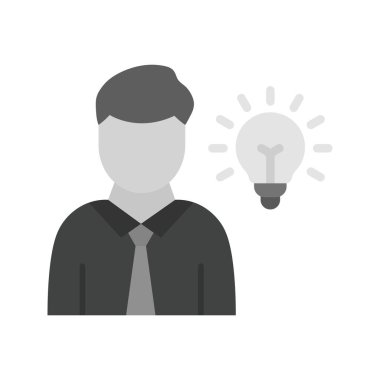 Girişimci simgesi vektör görüntüsü. Mobil uygulama web uygulaması ve yazdırma ortamı için uygundur.