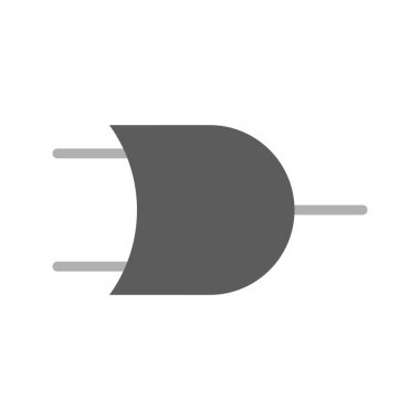 Ya da geçit ikonu vektör görüntüsü. Mobil uygulama web uygulaması ve yazdırma ortamı için uygundur.