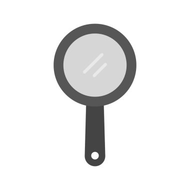 Ayna simgesi vektör görüntüsü. Mobil uygulama web uygulaması ve yazdırma ortamı için uygundur.