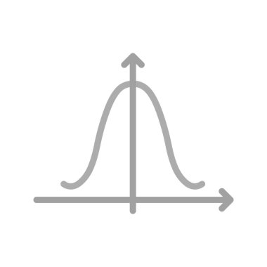 Bell Şekilli Grafik ikonu vektör görüntüsü. Mobil uygulama web uygulaması ve yazdırma ortamı için uygundur.