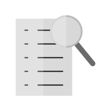 Simge vektör resmini araştır. Mobil uygulama web uygulaması ve yazdırma ortamı için uygundur.