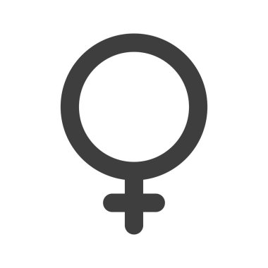 Kadın İşaret simgesi vektör görüntüsü. Mobil uygulama web uygulaması ve yazdırma ortamı için uygundur.