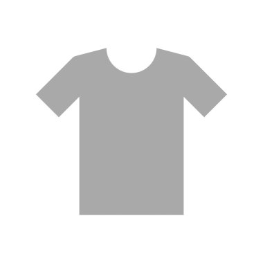 T-Shirt ikon vektör görüntüsü. Mobil uygulama web uygulaması ve yazdırma ortamı için uygundur.