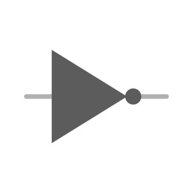 Geçit simgesi vektör resmi değil. Mobil uygulama web uygulaması ve yazdırma ortamı için uygundur.