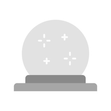 Kristal Top ikon vektör görüntüsü. Mobil uygulama web uygulaması ve yazdırma ortamı için uygundur.