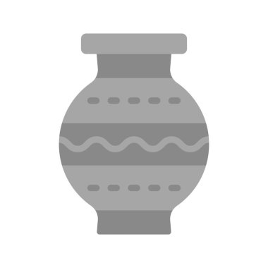 Amforo simge vektör görüntüsü. Mobil uygulama web uygulaması ve yazdırma ortamı için uygundur.