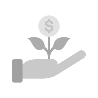 Yatırım simgesi vektör görüntüsü. Mobil uygulama web uygulaması ve yazdırma ortamı için uygundur.