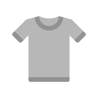 T-Shirt ikon vektör görüntüsü. Mobil uygulama web uygulaması ve yazdırma ortamı için uygundur.