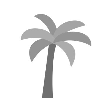 Palmiye ağacı ikonu vektör görüntüsü. Mobil uygulama web uygulaması ve yazdırma ortamı için uygundur.