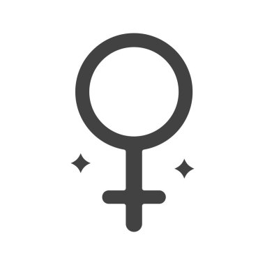 Kadınlar Sembol simgesi vektör görüntüsü. Mobil uygulama web uygulaması ve yazdırma ortamı için uygundur.